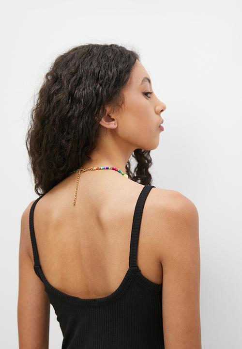 Blake - New shape tank vest - black