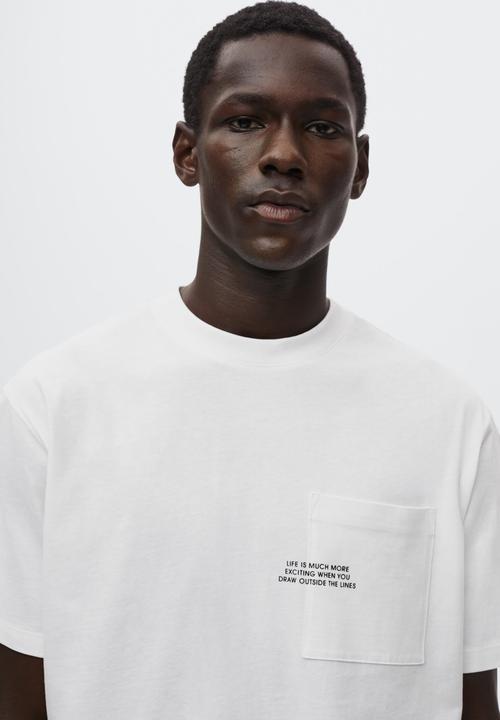 MANGO - Clavel relaxed t-shirt - white