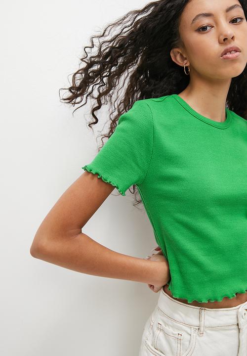 Blake - Baby tee - emerald