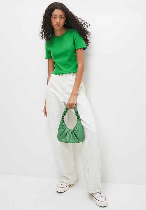 Blake - Baby tee - emerald