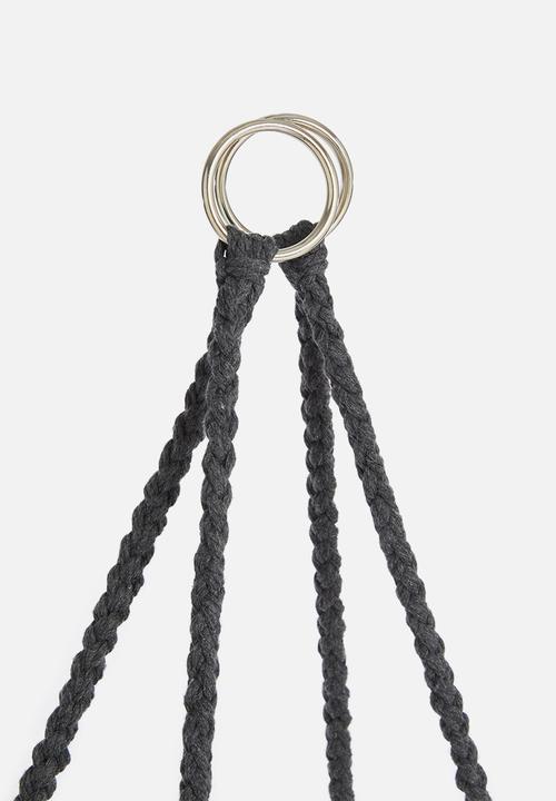 H&S - Hanging chair - black