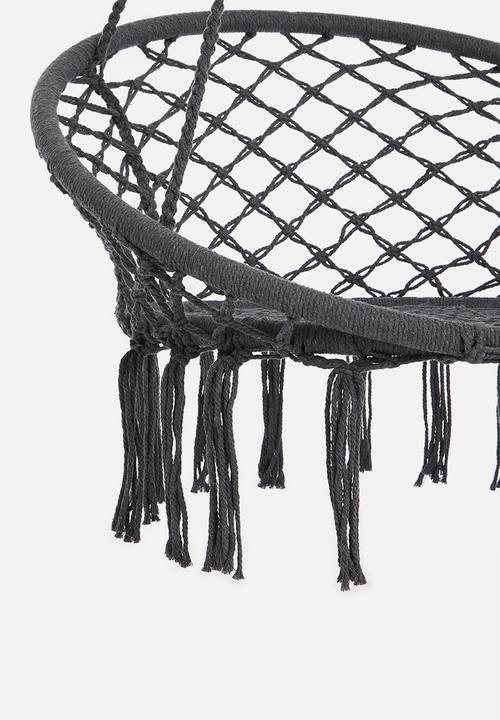 H&S - Hanging chair - black
