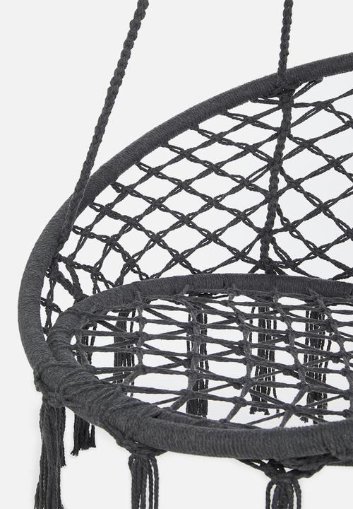 H&S - Hanging chair - black