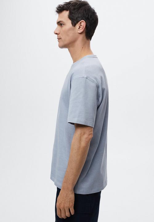 MANGO - Anouk relaxed t-shirt  - grey