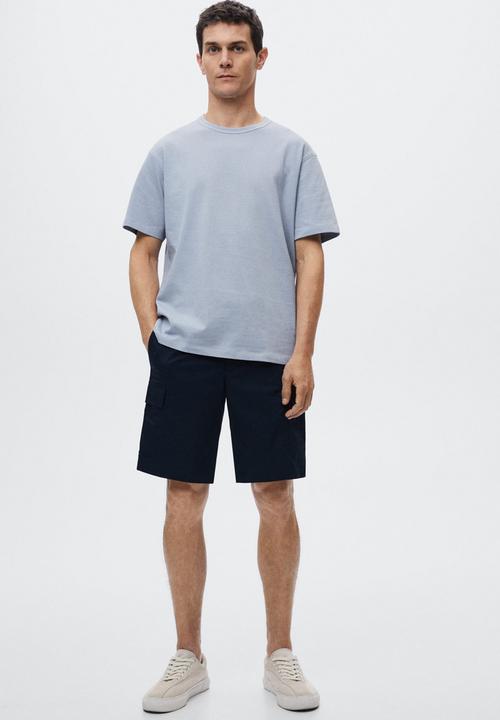MANGO - Anouk relaxed t-shirt  - grey