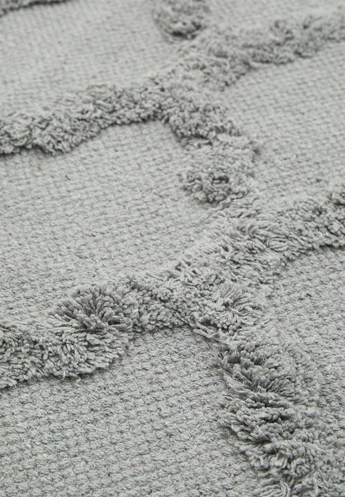 Sixth Floor - Shia tufted runner - grey