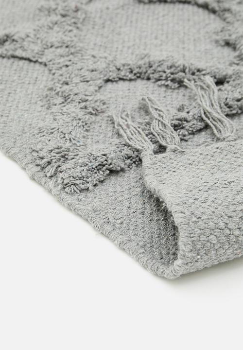 Sixth Floor - Shia tufted runner - grey