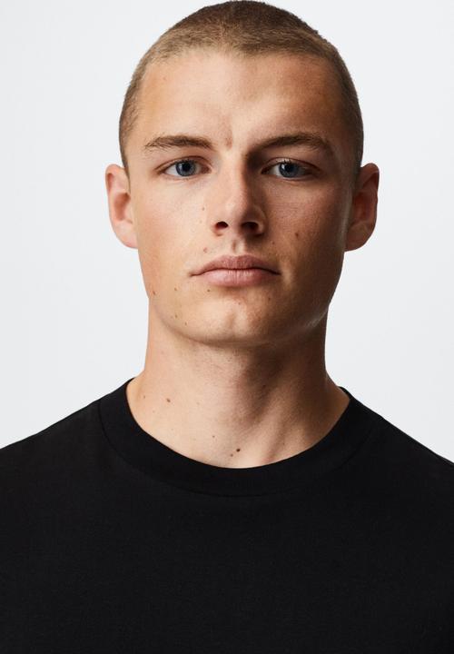 MANGO - Bellow t-shirt - black