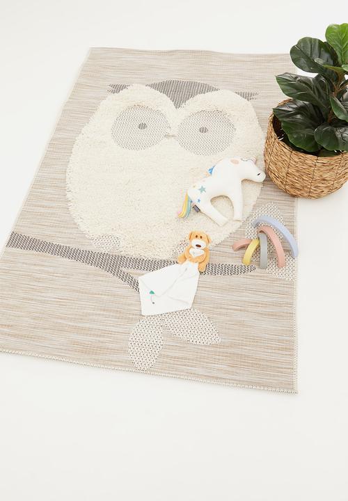 Fotakis - Owl rug - natural