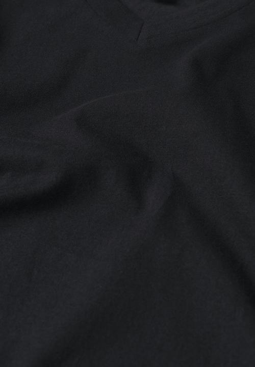 MANGO - Chelsea sustainable v-neck tee - black