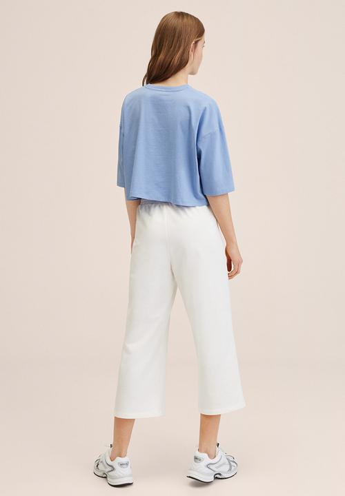 MANGO - T-shirt moving - blue