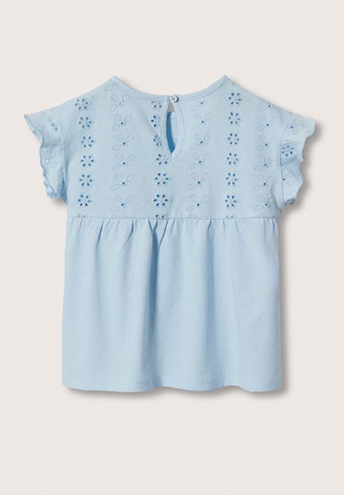 MANGO - T-shirt emily - blue