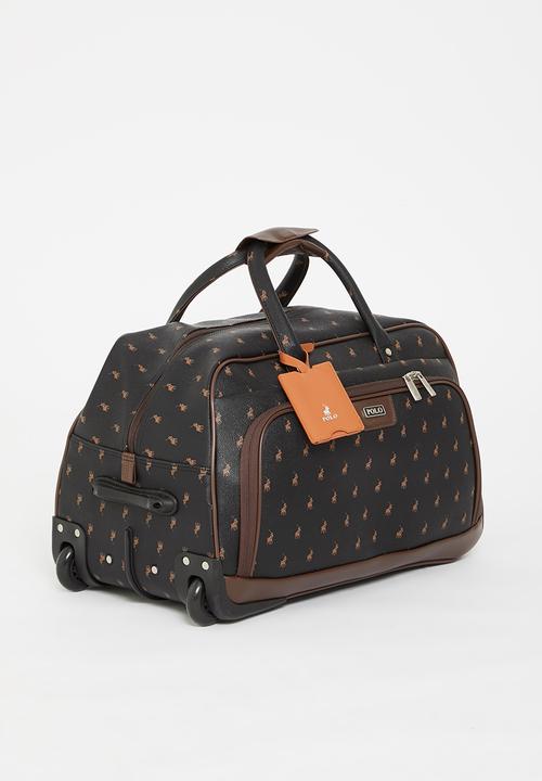 POLO - Carry on travel duffle - black