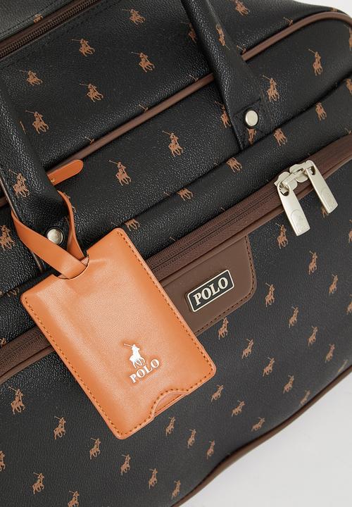 POLO - Carry on travel duffle - black