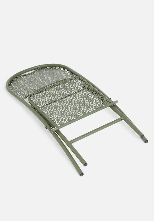 H&S - Rumi outdoor folding chair - green
