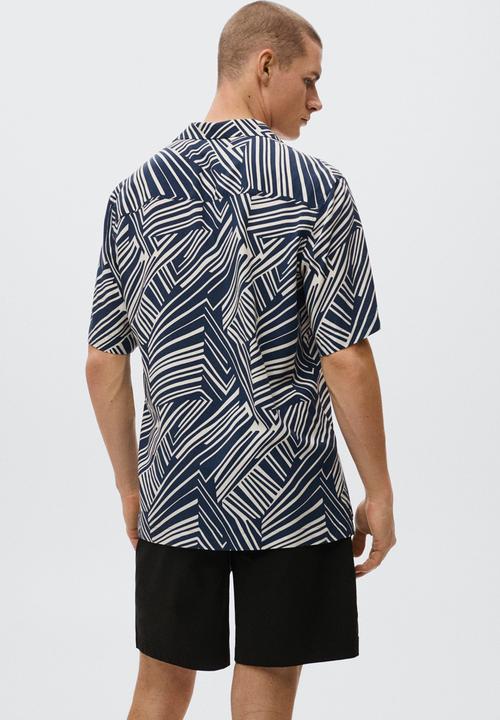 MANGO - Amarga shirt - navy