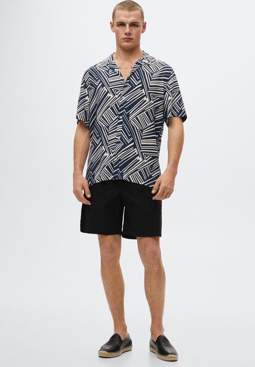 MANGO - Amarga shirt - navy