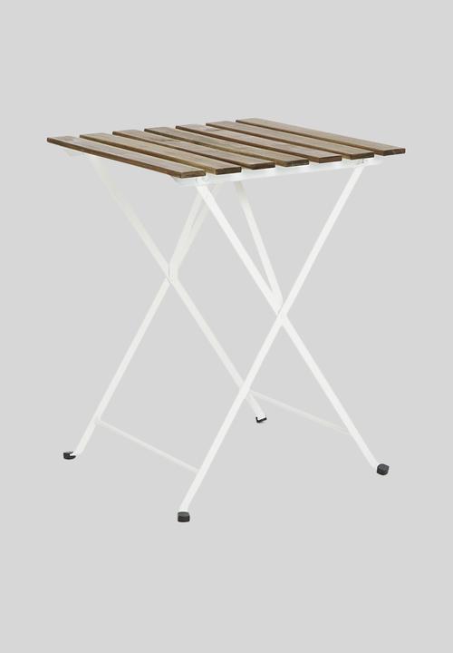 H&S - Siesta bistro set -white & natural