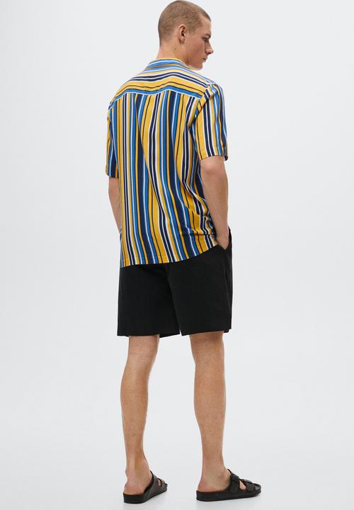 MANGO - Paraiso shirt - yellow