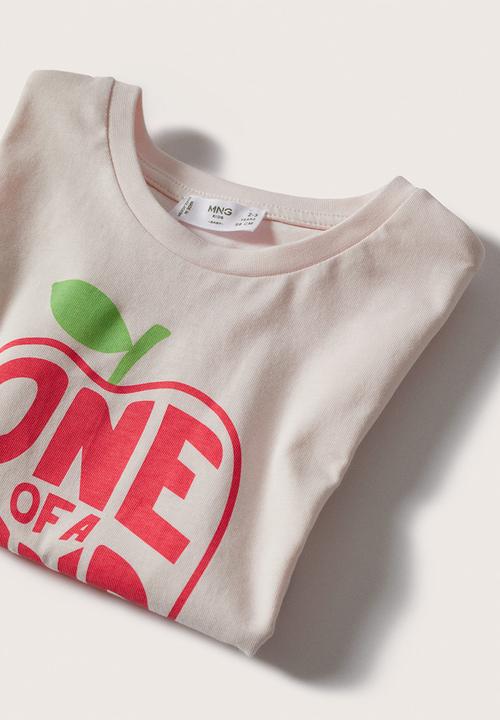 MANGO - T-shirt vacay - pink