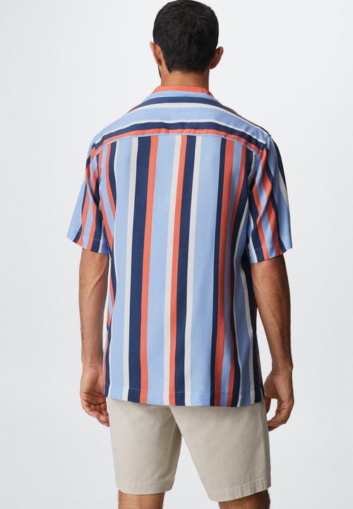 MANGO - Carvajal shirt  - blue