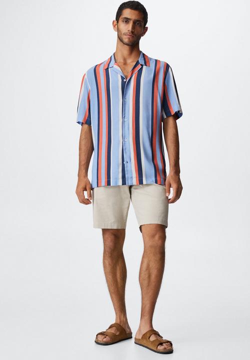 MANGO - Carvajal shirt  - blue