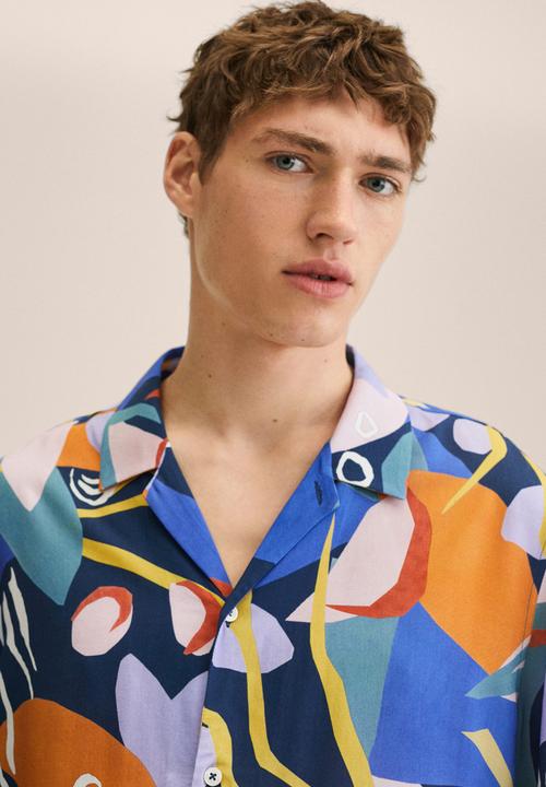 MANGO - Palamos shirt - blue