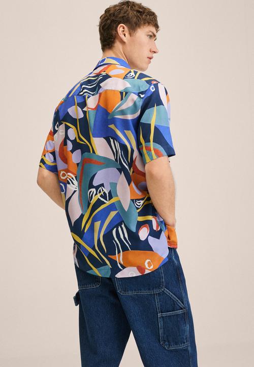 MANGO - Palamos shirt - blue