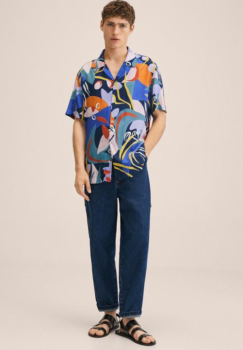 MANGO - Palamos shirt - blue