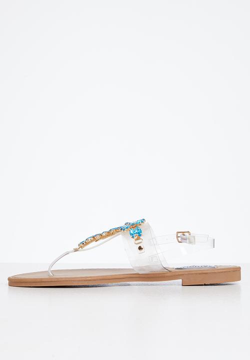 Madison® - Cassidy t-bar sandal - metallic blue