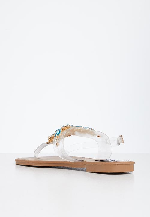 Madison® - Cassidy t-bar sandal - metallic blue
