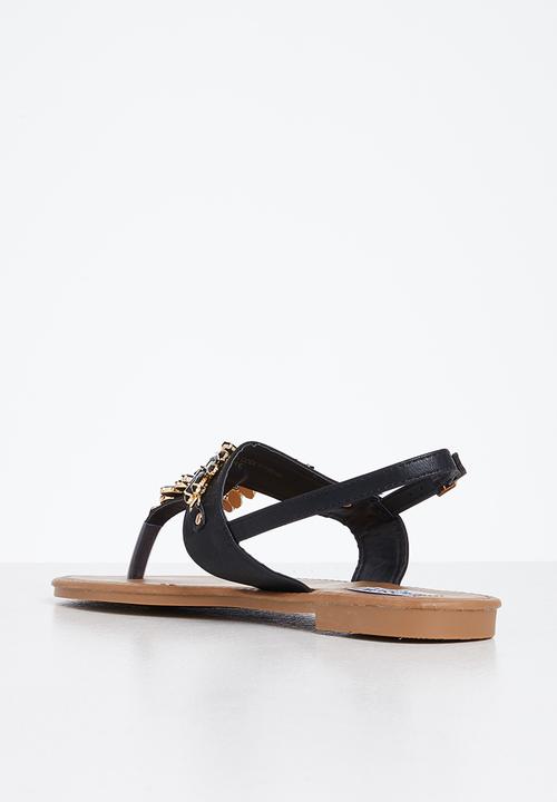 Madison® - Cassidy t-bar sandal - black