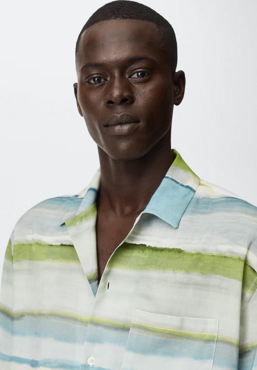 MANGO - Morell shirt - green