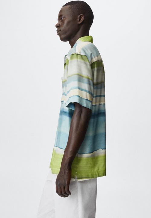 MANGO - Morell shirt - green