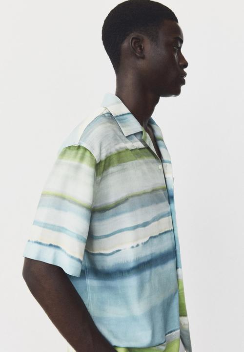 MANGO - Morell shirt - green