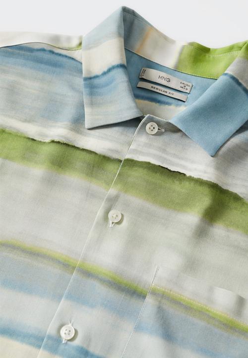 MANGO - Morell shirt - green