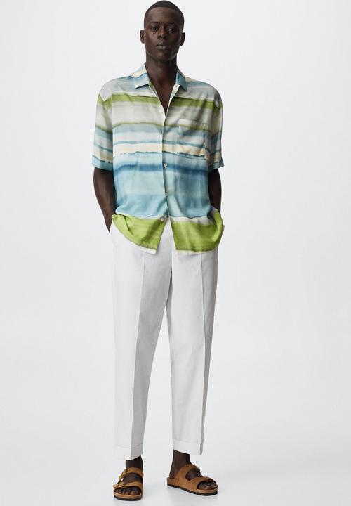 MANGO - Morell shirt - green