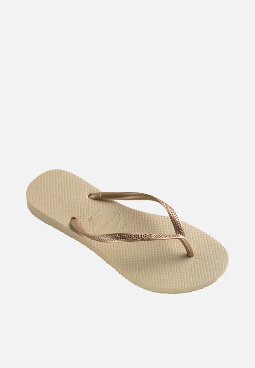 Havaianas - Kids slim - sand grey/light golden