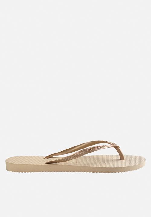 Havaianas - Kids slim - sand grey/light golden