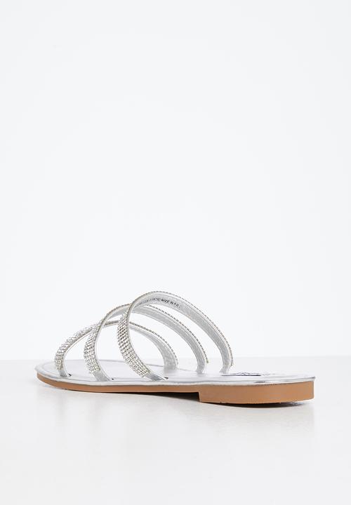 Madison® - Chanel slide sandal - silver
