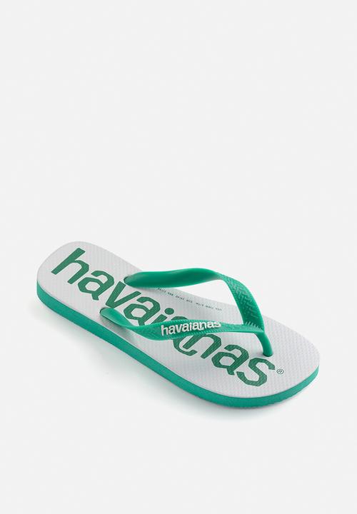 Havaianas - Top logo mania 2 - green white