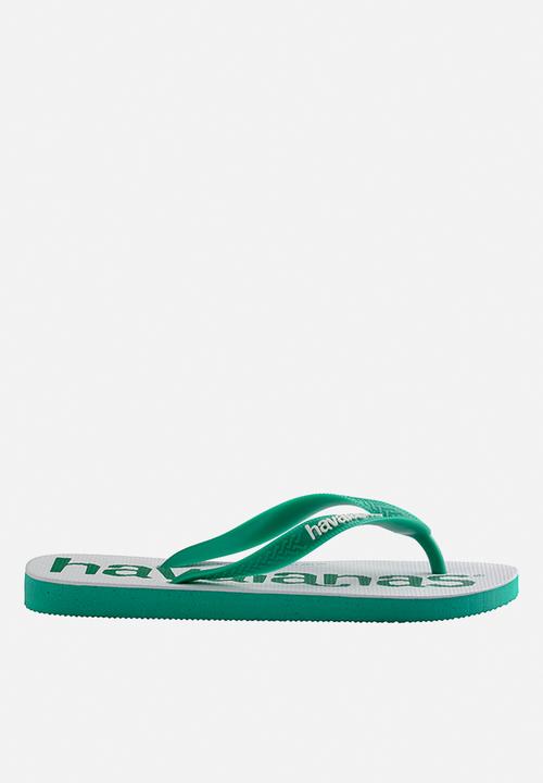Havaianas - Top logo mania 2 - green white
