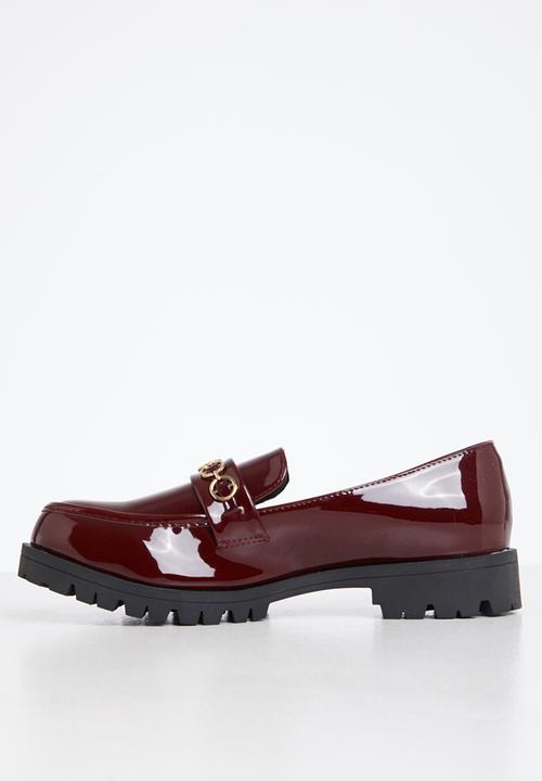 Madison® - Dalary lug sole loafer - burgundy