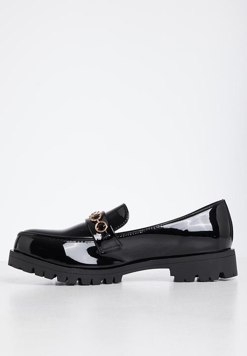 Madison® - Dalary lug sole loafer - black
