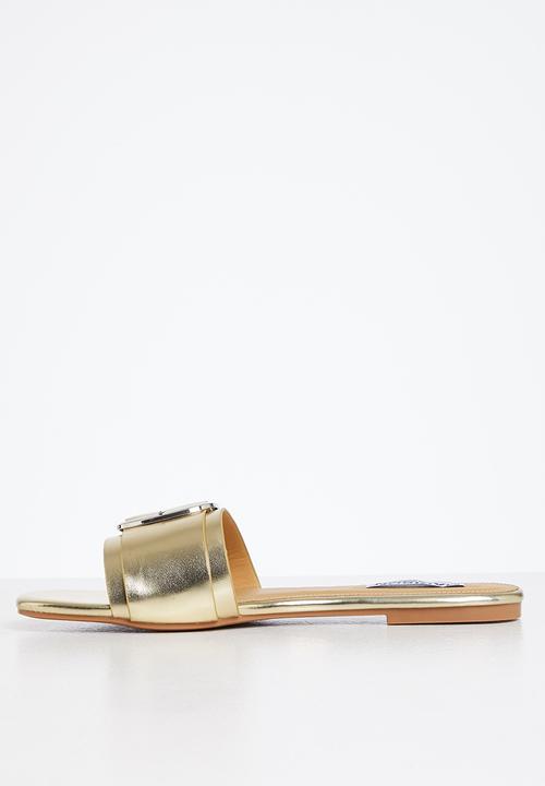 Madison® - Caylee big buckle slide - gold