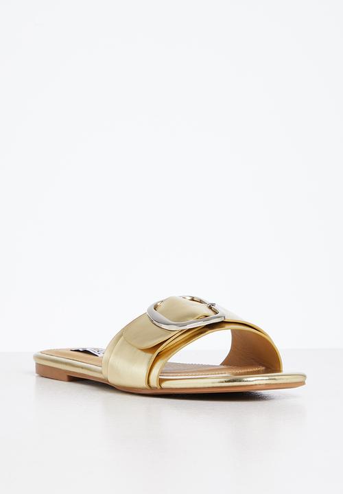 Madison® - Caylee big buckle slide - gold