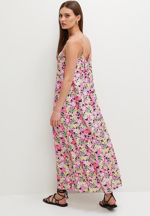Superbalist - Midi trapeze dress - mono daisy