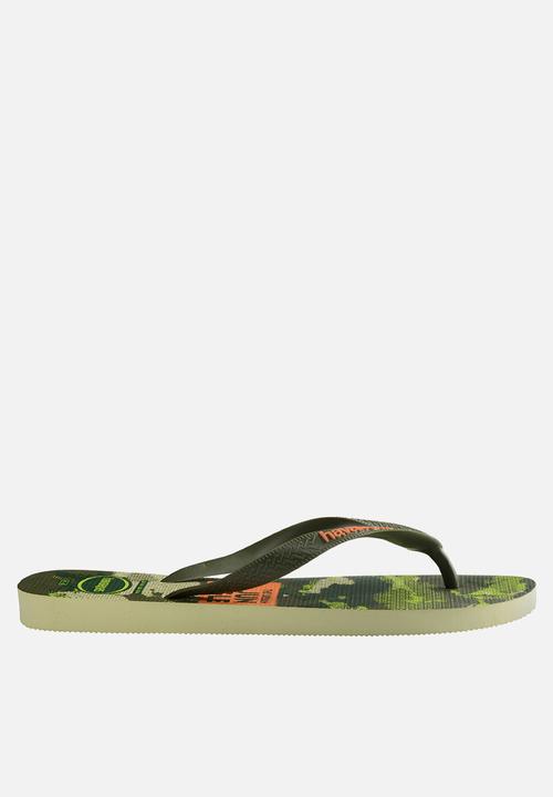 Havaianas - Top camu - lime green