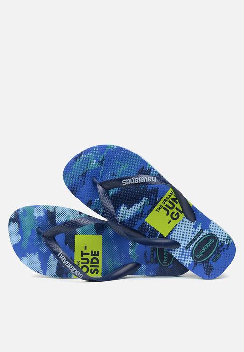 Havaianas - Top camu - water blue