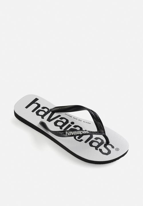 Havaianas - Top logo mania 2 - black & white